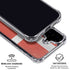 Denmark Flag Distressed iPhone 16 Plus Clear Case